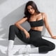 thumbnail image 5 of Sostén INGIA Deportivo Negro con Escote Cuadrado, Acolchado y Sin Varillas, Talla L, 5 of 5