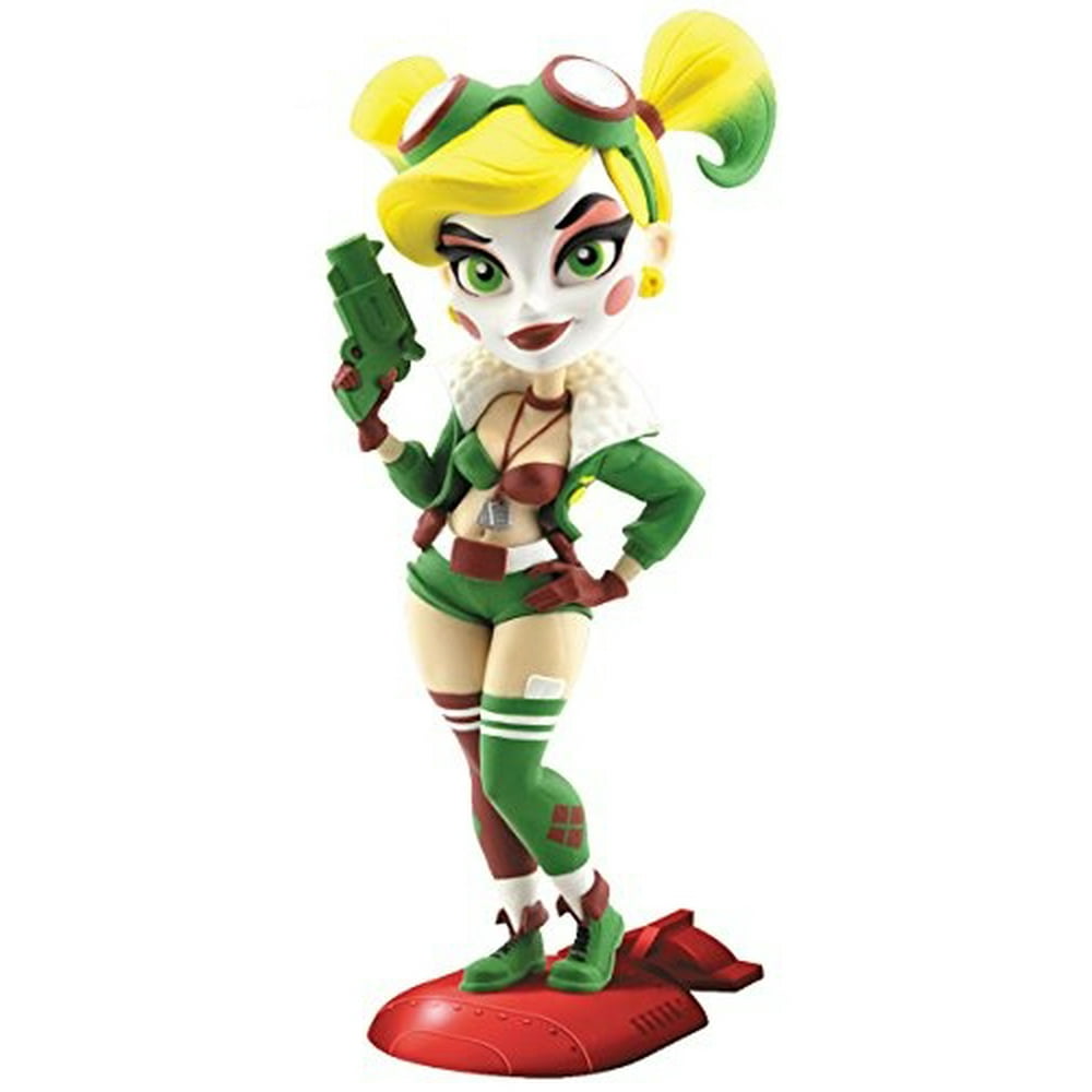 cryptozoic dc comics bombshells holiday edition harley quinn vinyl ...