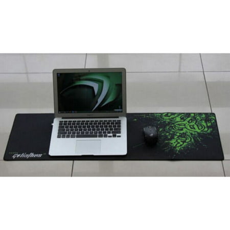 Extended Gaming Large Mouse Pad 700x300mm Big Size Desk Mat Black & (Best Big Mouse Pad)