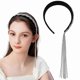 thumbnail image 1 of Crystal Tassel Headband with Rhinestone Detailing for Bridal and Party Hair Accessories, 1 of 5
