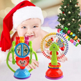 thumbnail image 3 of Baby Rattles-Baby Toys 0 M+, 2PCS Baby High Chair Toys with Suction Cups, Baby Rattle Activity Balls, Rattles, Grab and Rotate, Crawling Educational Toys, 3 of 6