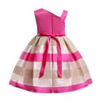 thumbnail image 3 of Vestidos de flores de verano para niñas, ropa de Navidad para niños, vestido de princesa, cumpleaños, boda, fiesta, vestido de niña con lazo, 3 of 5