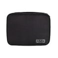 thumbnail image 2 of Electronic Organizer Cable Organizer Compact Travel Organizer Bag Electronics Accessories Cases Storage Bag For Cable USB SD Card Power Bank Earphone Storage Case,Black,Oxford Cloth, 2 of 4