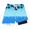 thumbnail image 4 of PRfgtbd Ice Cream Shorts Boys Swim Trunks Summer Ice Cream Baseball Swim Shorts With Compression Liner Kids Bathing Suit Beach Shorts 13-14 Years, 4 of 4