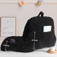 thumbnail image 3 of ANHXN Reading Pillow Bed Wedge Backrest with Arm Back Support, Can Sit on Bed/Sofa, Used for Recliner, Waffle Three Dimensional Design, 3 of 12