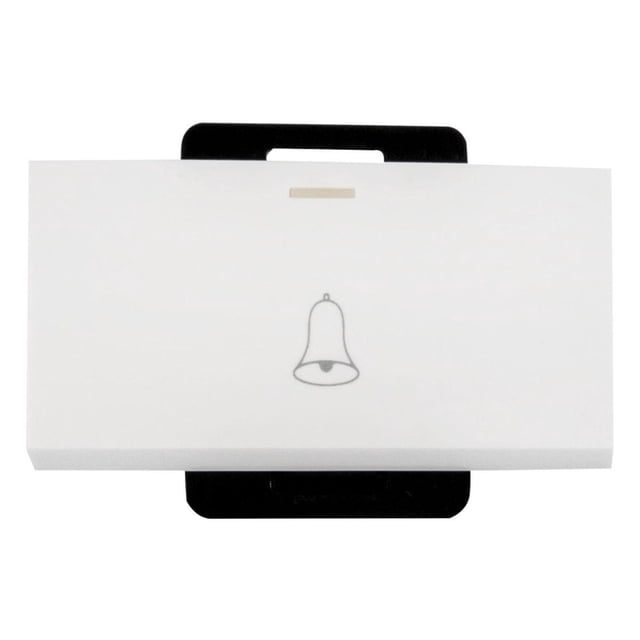 Interruptor Timbre Stalo Kristalo Blanco 1"