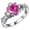 Pink, variant on Bradem Rings Clearance! Gold Plated Rings Love Rings Stackable Rings for Women Rings for Women and Men, Pink, 9 Lady Ring Clearance Sale, 1X Ring