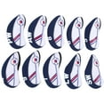 thumbnail image 3 of 112g  Irons Cover, 10Pcs  Irons Headcover, For  Lover  Course  Club, 3 of 8