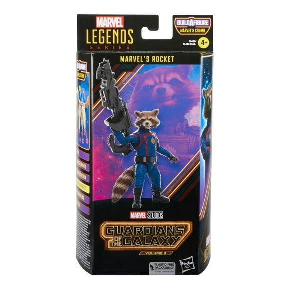 Figura Marvel's Rocket Hasbro Marvel 6 Pulgadas