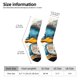 thumbnail image 2 of Fotbe Cute Sunflower Blue Duck Calcetas Largas con Estampado para Hombre y Mujer – Calcetas de Compresión Transpirables y Elásticas, Viajar y Uso Diario Talla 5-11, 2 of 6