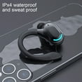 thumbnail image 4 of Joernso Wireless Earphone Ear-hook Long Standby Bluetooth-compatible 5.2 Universal Stereo Sports Headset for Mobile Phone, 4 of 8