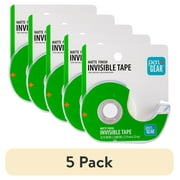 (5 pack) Pen+Gear Invisible Tape, 0.75 x1300 inch, Clear Color, 1 Roll