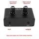 thumbnail image 4 of Conmutador de Audio Estéreo de 3,5 mm, Divisor, Conmutador de Audio Estéreo Bidireccional con Control de Volumen, 4 of 5