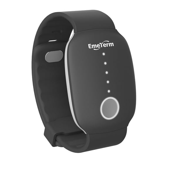 EmeTerm Fashion Anti-nausea Wristband Motion & Morning Sickness Relief Rechargeable Drug Free Without Side Effects