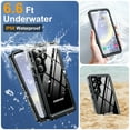 thumbnail image 3 of ANTSHARE For Samsung Galaxy S25 Case, Waterproof Built-in Screen Protector,  Full Body Shockproof Dustproof Phone Case For Samsung Galaxy S25, 3 of 8