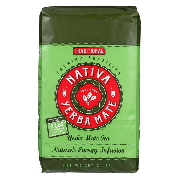 Nativa Yerba Mate Tea Yerba Mate Case Of 6 2 Lb.