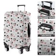 thumbnail image 5 of White Cow Heart Pattern Luggage Cover Fashion Suitcase Cover Baggage Covers Fit 25-28 Inch Luggage (Go Travel), 5 of 5