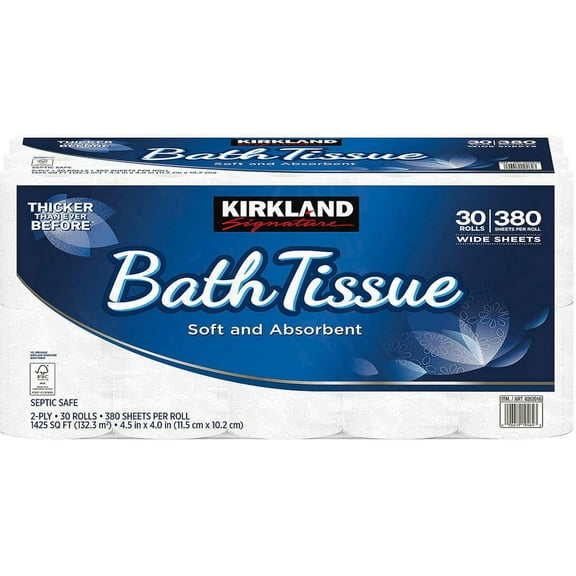 ZYSP Signature 2-Ply Bath Tissue, 30 Rolls