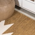thumbnail image 3 of JONATHAN Y WASHABLE 2 x 8 Runner Rug, Chayton Minimalist Geometric - Terracotta/Cream, WSH110A-28, 3 of 9