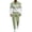 Light Green, variant on VeFlora Men's 2-piece Casual Wear Long Sleeved Shirt Pants Color Blocked Round Neck Sportswear Jogging two-piece Set(Black/S)