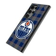 thumbnail image 2 of Keyscaper Edmonton Oilers Plaid Galaxy Magnetic Bump Case, 2 of 7