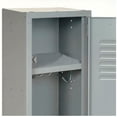 thumbnail image 5 of Global Industrial 652066GY 12 x 12 x 72 in. Single Tier Paramount Locker with 1 Door Ready to Assemble, Gray, 5 of 5