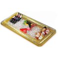 thumbnail image 1 of Inflatable Buffett Cooler Inflatable Food Cooler Buffet Inflatable Serving Bar Tray Inflatable Cooler (Gold) --WHBYV, 1 of 5
