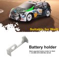 thumbnail image 4 of RC Car Sujetador de batería Firmas Profesional Firma Remoto Controlado Coches Parte Metal Fix Accesorio Reemplazo K989 K979 K999 Mini-Q8 Q9 Silver seitruly FN009817-04, 4 of 7