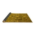 thumbnail image 2 of Ahgly Company Indoor Rectangle Oriental Yellow Industrial Area Rugs, 7' x 10', 2 of 4