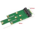 thumbnail image 3 of xinxixnxx New mSATA Mini PCI-E 3.0 SSD to NGFF M.2 B Key SATA Interface Adapter Card, 3 of 9