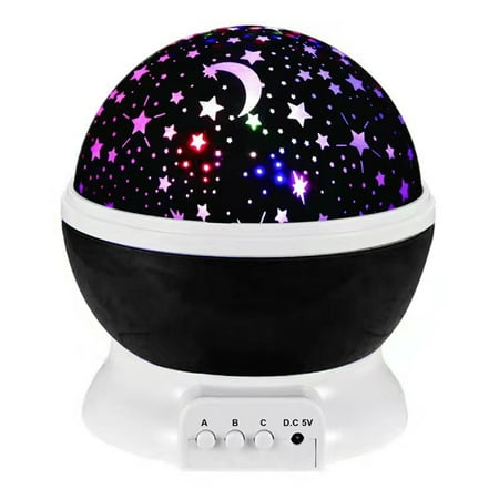 

Stars Projector Lamp for Children Bedside Night Light Rotating Star Sky Moon Light Projector for Kids Bedroom