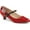 Red/Black Patent Leather, variant on Women's Pleaser Pink Label Fab 425 Mary Jane Pump