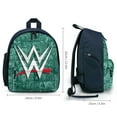 thumbnail image 2 of WWE Backpack, Lightweight Casual Daypack, Durable Backpack for Daily Use Work Travel, 12.6x9.4x5.9 Inch, 2 of 6