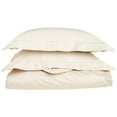 thumbnail image 1 of Premium 800 Thread Count Egyptian Cotton Duvet Cover Set - Full/Queen, Ivory, 1 of 1
