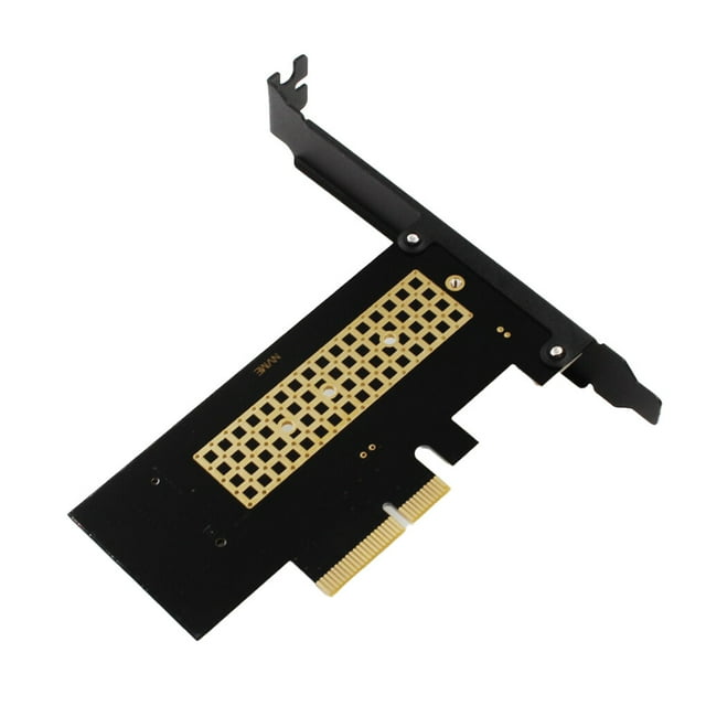 Professional Adapter Card M.2 to Adapters for Computer PCIE4.0 Copper Heatsink Cooling PCIE3.0 GEN3 Extension Cards with Full Height Baffle with Stud