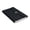 Black-BK Home Decor, variant on JJV A5 Faux Leather Notebook with Metal Binder Rings, 128 Sheets Thick White Paper for Business Meetings Lectures and Daily Journaling, 8.3 x 5.7 x 0.6 Inch