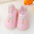 thumbnail image 2 of Eashery Baby Shoes Boy Girl Sneakers Baby Girls Boys Canvas Shoes Soft Sole Casual Sneakers First Walkers White Baby Shoes (Pink,22), 2 of 3