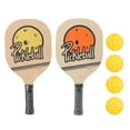 thumbnail image 4 of Rackets Balls Set, Soft Hand Grip Comfortable Handle  Paddles Set  For Exercise, 4 of 8
