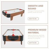 ULTNICE 1Pc Table Ice Hockey Game Compact White for Logical Thinking