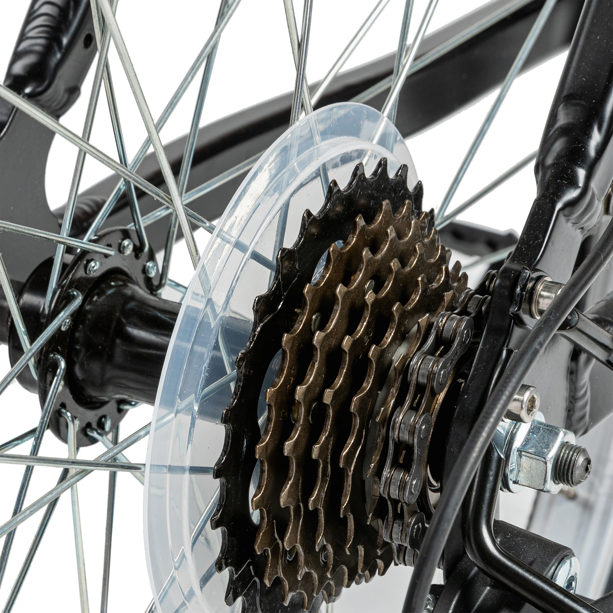 Decathlon Rockrider ST50, 21 Speed Aluminum Mountain Bike, 26", Unisex Black, Medium - image 2 of 13