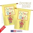 thumbnail image 3 of Breeze Decor 15105 School & Education School Days 2-Sided Vertical Impression House Flag - 28 x 40 in., 3 of 4