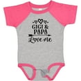 thumbnail image 3 of Inktastic Gigi and Papa Love Me Girls Baby Bodysuit, 3 of 5