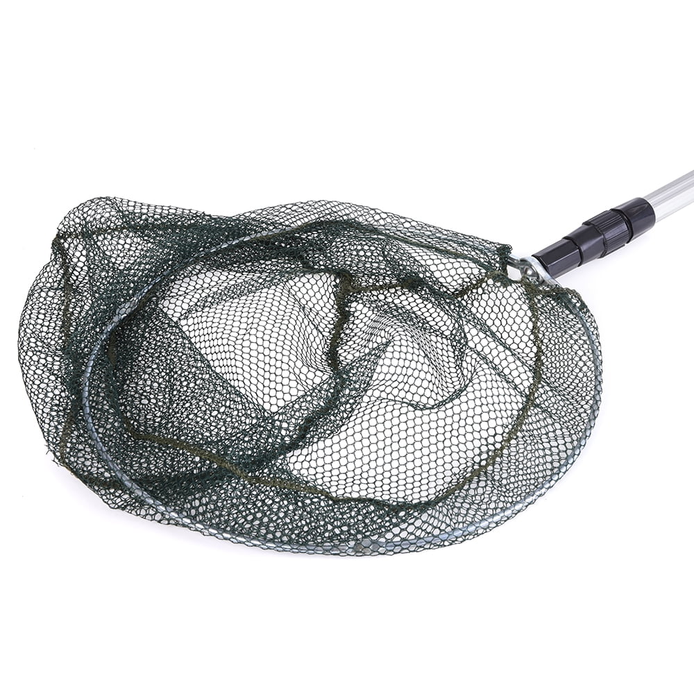 Épuisette De Pêche Télescopique RESTCLOUD – Manche Alu, Filet Eau Douce