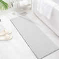 thumbnail image 3 of Bathtub Mat Non Slip, Bath Mat for Tub, Shower Mats for Inside Shower, 47x16 Inch, PVC Loofah Bathroom Mats for Wet Areas, Quick Drying, Grey, 3 of 7