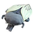 thumbnail image 3 of Mochila de peluche con forma de cigarra, bolsa de peluche de dibujos animados para niños, regalo de año Nuevo Negro, 3 of 9