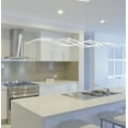 thumbnail image 3 of Eurofase Lighting-30042-018-Sly Pendant  4 Light  Silver Finish with Frosted Glass, 3 of 3
