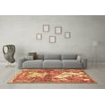 thumbnail image 3 of Ahgly Company Indoor Square Animal Brown Traditional Area Rugs, 4' Square, 3 of 4