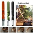 thumbnail image 3 of Flint Stone Bar Waterproof Fireproof starter emergency fire Fire Starter for Outdoor Camping Survival Portable Flint Rod, Red, 3 of 7