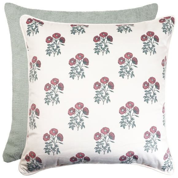 Hometrends Embroidered 2 Pack Decorative Pillows