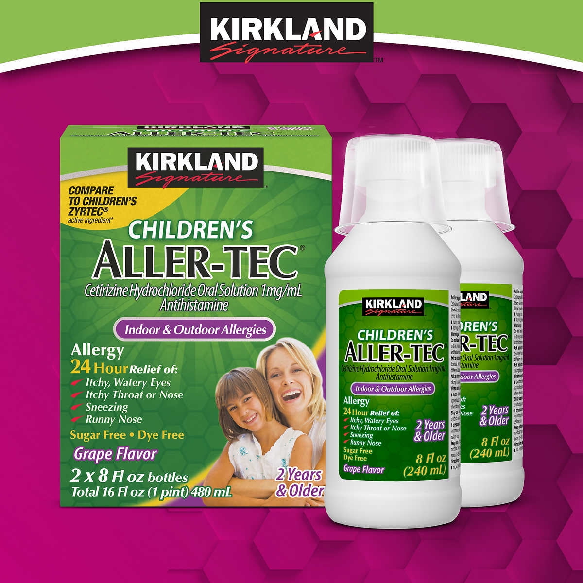 Kirkland Signature Children's Aller-Tec, 16 Ounces